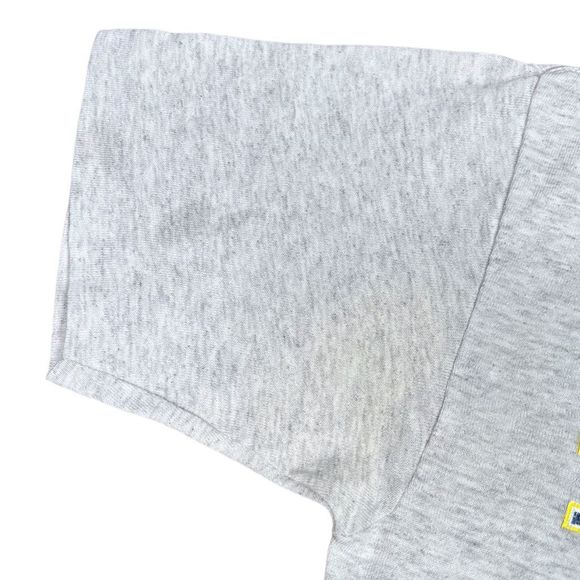 Vintage College Ware USA University of Michigan Wolverines Crew Neck Tee - Sz L - Picture 7 of 8